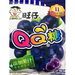 WANT-WANT QQ SOFT CANDY-BLUDBERRY  