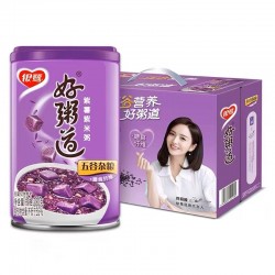 CANNED PORRIDGE PURPLE  POTATO AND PURPLE RICCE 12.00 CAN