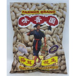 FARMER BRAND GARLIC FLAVOR PEANUT 10.58 OUNCE