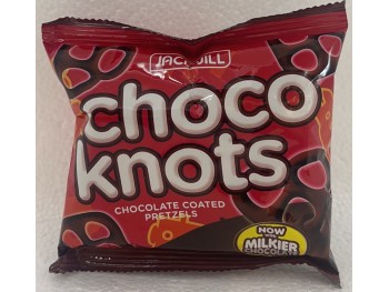 J&J CHOCO KNOTS 28.00 GRAM