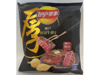 LAY'S KOBE THICK CUT STEAK FLA 43.00 GRAM