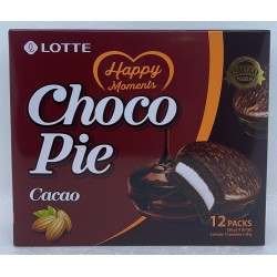 LOTTE CHOCO PIE CACAO FLAVOR 12.00 PACKET