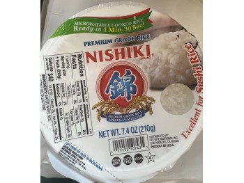 NISHIKI PREMIUM GRADE RICE 7.40 OUNCE