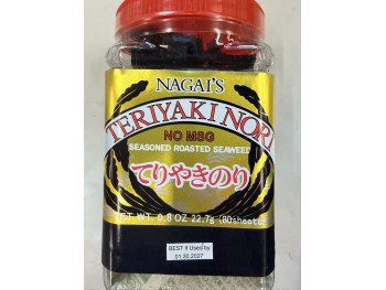 NAGAI TERIYAKI NORI SEAWEED 0.80 OUNCE