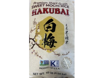 HAKUBAI  SWEET RICE-10 10.00 POUNDS