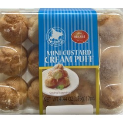 MINI CUSTARD GREAM PUFF 4.44 OUNCE