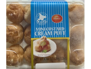 MINI CUSTARD GREAM PUFF 4.44 OUNCE
