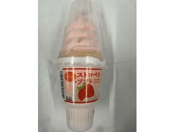 STARBERRY HOKKAIDO SOFT ICE CREAM CONE  180.00 MILLILITER