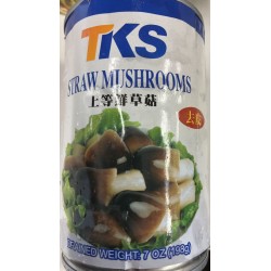 TKS STRAW MUSHROOMS 198.00 GRAM