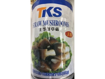 TKS STRAW MUSHROOMS 198.00 GRAM