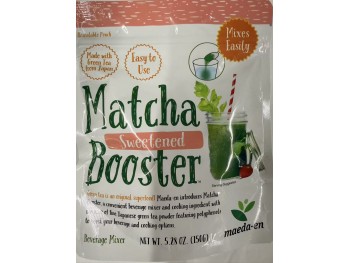 MATCHA BOOSTER SWEETENED  150.00 GRAM