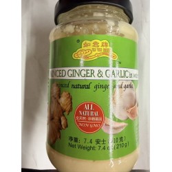 YU YEE BRAND MINCED GINGER & GARLIC  210.00 GRAM