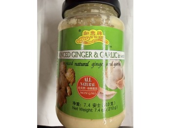 YU YEE BRAND MINCED GINGER & GARLIC  210.00 GRAM