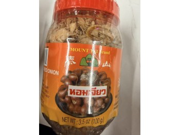 MOUNT TAI BRAND FRIED RED ONION  3.50 OUNCE