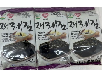 ROASTED SEAWEED LAVER 3.00 PACK