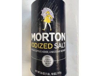 FOODSERVICE ROUND IODIZED SALT  737.00 GRAM
