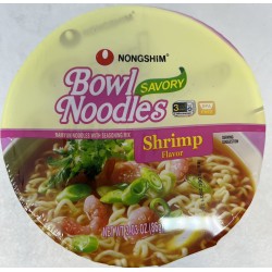 NONGSHIM SHRIMP FLAV. BOWL NOODLE 86.00 GRAM