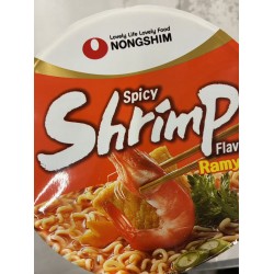 NONGSHIM SPICY SHRIMP RAMEN 132.00 GRAM