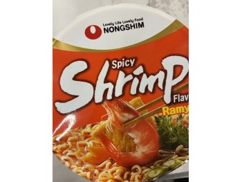 NONGSHIM SPICY SHRIMP RAMEN 132.00 GRAM