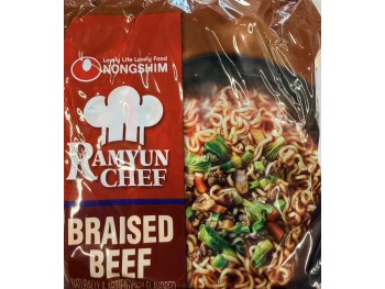 NONGSHIM RAMYUN CHEF BRAISED BEEF  4.00 BAG