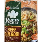 NONGSHIM RAMYUN CHEF BEEF BULGOGI  4.00 PACKET