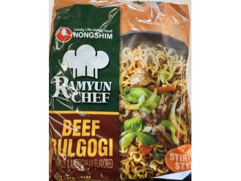 NONGSHIM RAMYUN CHEF BEEF BULGOGI  4.00 PACKET