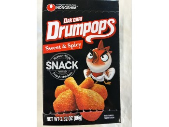 NONG SHIM DAK DARI DRUMPOPS SWEET & SPICY  66.00 GRAM