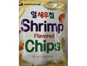 NONGSHIM SHRIMP FLA CHIPS 45.00 GRAM