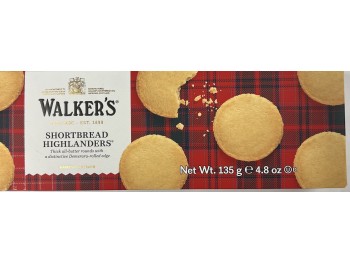 WALKERS BUTTER SHORTBREAD 135.00 GRAM