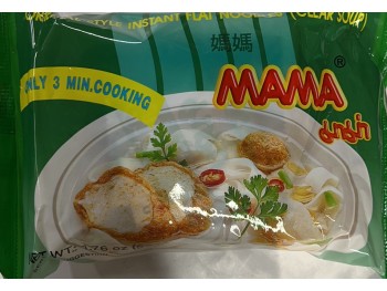 MAMA INST. FLAT NDL/CLEAR SOUP 55.00 GRAM