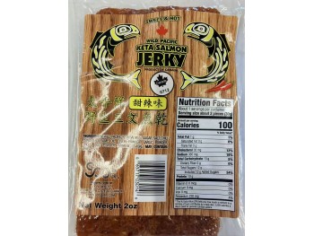 WILD PACIFIC JERKY SWEET & HOT 2.00 OUNCE
