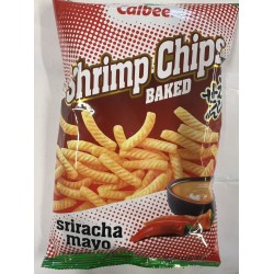 CALBEE SHRIMP CHIPS SRIRACHA  3.30 OUNCE