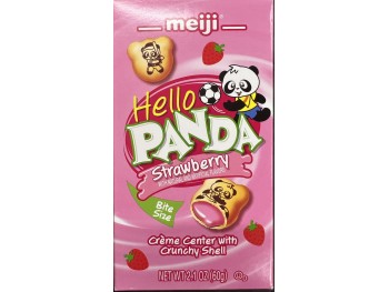 MEIJI HELLO PANDA STRAWBERRY FLA 60.00 GRAM