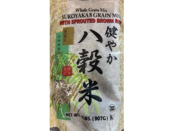 WHOLE GRAIN MIX SUKOYAKA 8 GRAIN MIX  907.00 GRAM