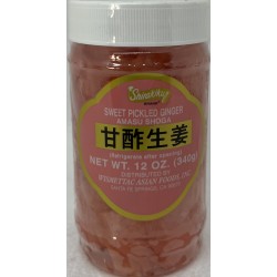 SWEET PICKLED GINGER  12.00 OUNCE