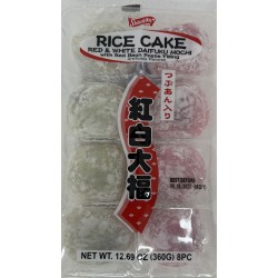 SHIRAKIKU RICE CAKE/RED&WHITE 360.00 GRAM