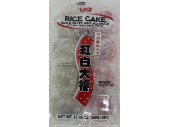 SHIRAKIKU RICE CAKE/RED&WHITE 360.00 GRAM