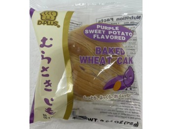 BAKED WHRAT CAKE PURPLE YAM  2.64 OUNCE