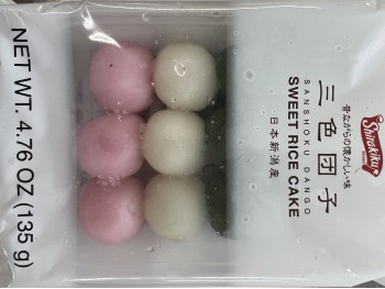 SHIRAKIKU SWEET DANGO SANSHOKU  9.70 OUNCE