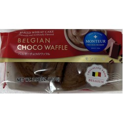 BAKED WHEAT CAKE BELGIAN CHOCOLATE WAFFLE 3.95 OUNCE