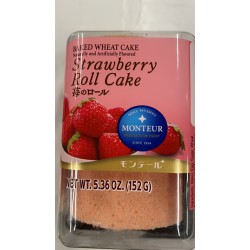 BAKED WHEAT CAKE STARBERRY ROLL CAKE 152.00 GRAM