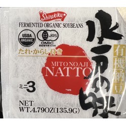 SHIRAKIKU NATTO MITINOAJI 135.90 GRAM