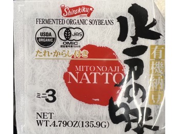 SHIRAKIKU NATTO MITINOAJI 135.90 GRAM