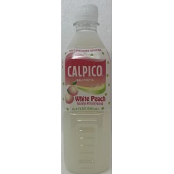 CALPICO WHITE PEACH DRINK 16.00 OUNCE