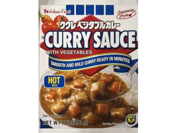 HOUSE CURRY SAUCE W/ VEGETABLE-HOT 7.40 OUNCE