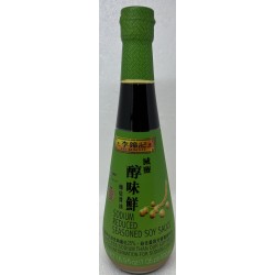 SODIUM REDUCED SEADONED SOY SAUCE 16.90 OUNCE