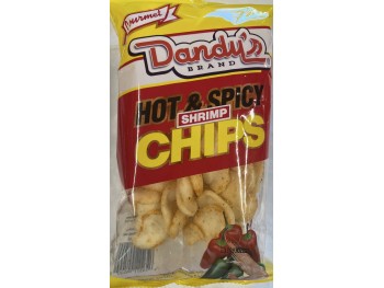 DANDY'S SHRIMP CHIPS HOT & SPICY FLA  2.25 OUNCE