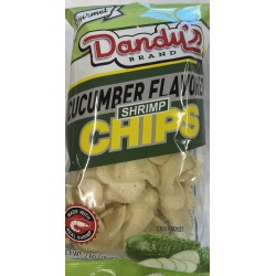 DANDY'S SHRIMP CHIPS CUCUMBER FLA  2.60 OUNCE