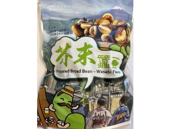 PREPARED BROAD BEAN WASABI FLA  100.00 GRAM