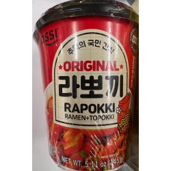 ASSI RAPOKKI RAMEN+TOPOKKI ORIGINAL  5.11 OUNCE